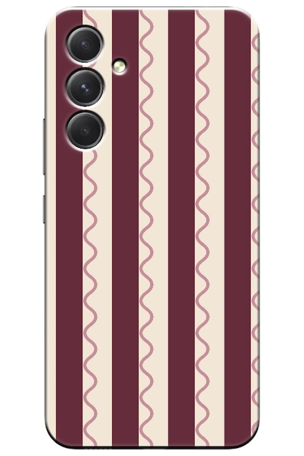 Samsung Galaxy A54 Wave Stripe Burgundy (Burgundy)