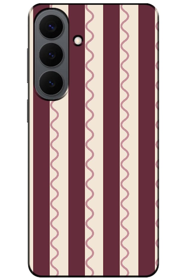 Samsung Galaxy S26 Wave Stripe Burgundy (Burgundy)