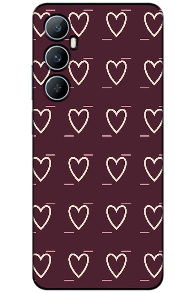 Realme C65 4g Line Heart Burgundy (Burgundy)