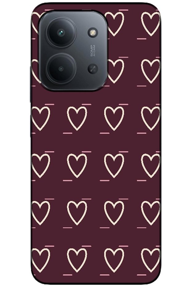 Redmi 15C Line Heart Burgundy (Burgundy)