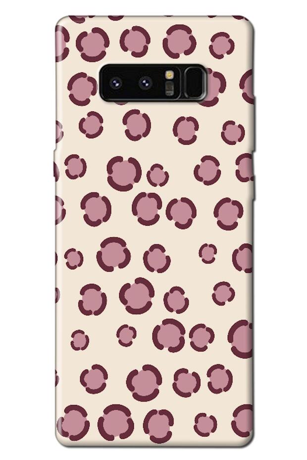 Samsung Galaxy Note 8 Leopard Dot Burgundy (Burgundy)