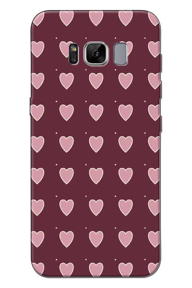Samsung Galaxy S8 Plus Sweet Heart Burgundy (Burgundy)