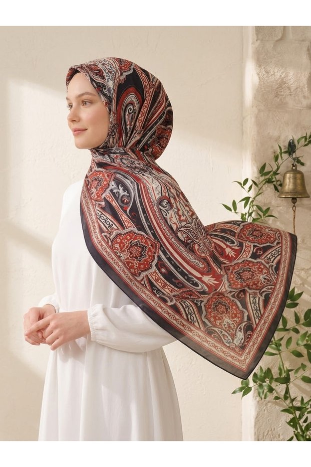 Patterned Cotton Soft Shawl Paisley Series