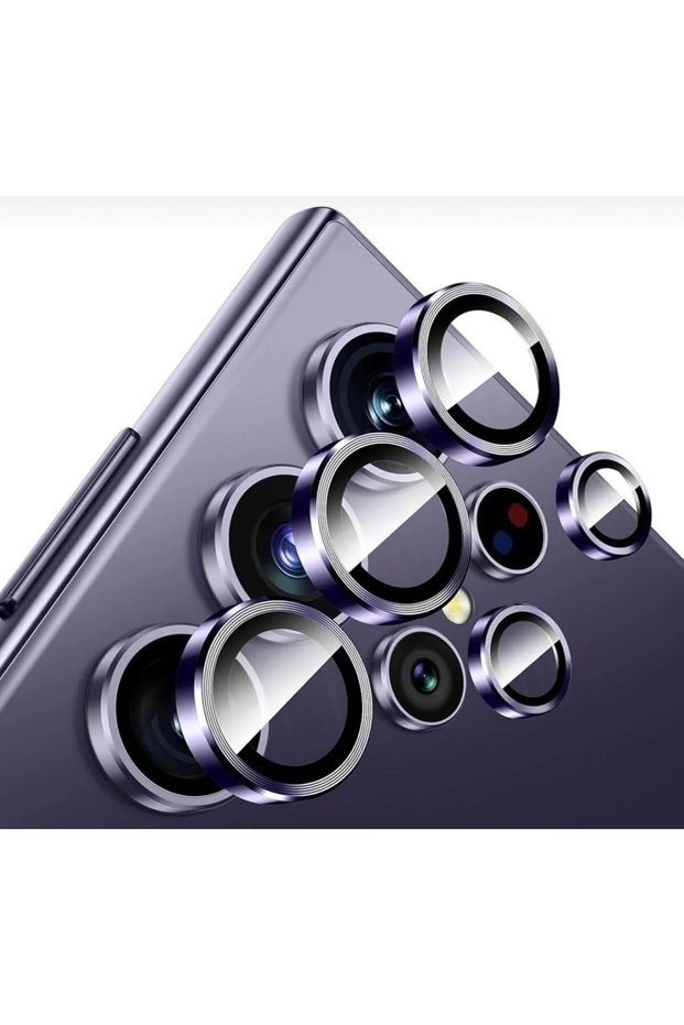 5-Piece Camera Lens Protective Glass Compatible with Galaxy S23 Ultra and S24 Ultra Camera Protection