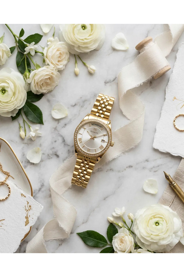 Women's Wristwatch - Original Product - 2 Years Warranty - Bracelet Gift - 3 Atm Water Resistance