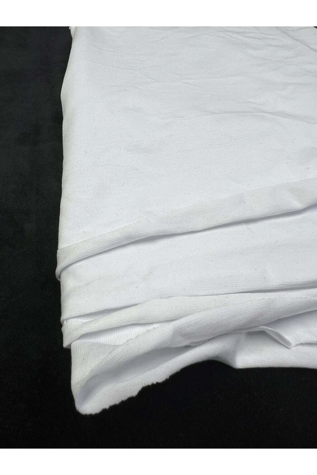 Lycra Single Jersey, Piece 105X180 cm - White