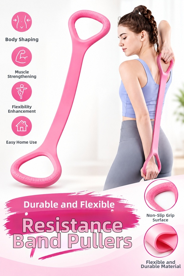 Exercise Pilates Flexible Durable Resistance Rubber Bands