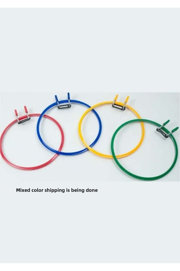 20 cm Spring-Loaded Metal Embroidery Hoop Fabric Stretching Hoop Handcrafting and Etamin Hoop Sewing Circle Spring-Loaded Hoop