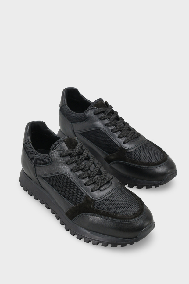 Erny Genuine Leather Men's Casual Stylish Sports Shoes Sneaker
