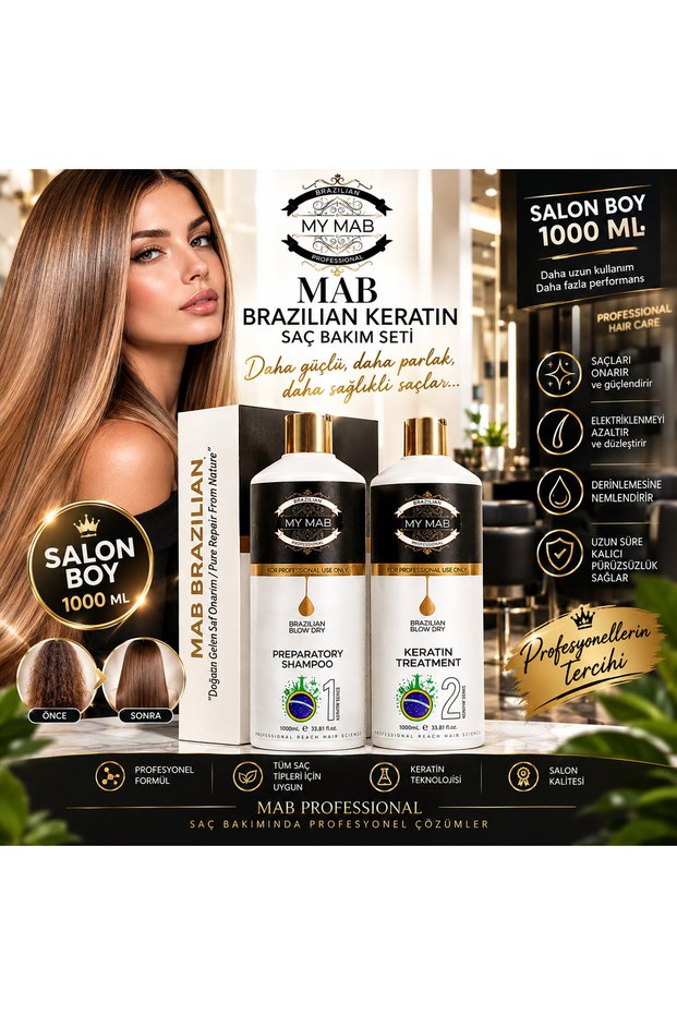 Brazilya Keratin Set 1000ml