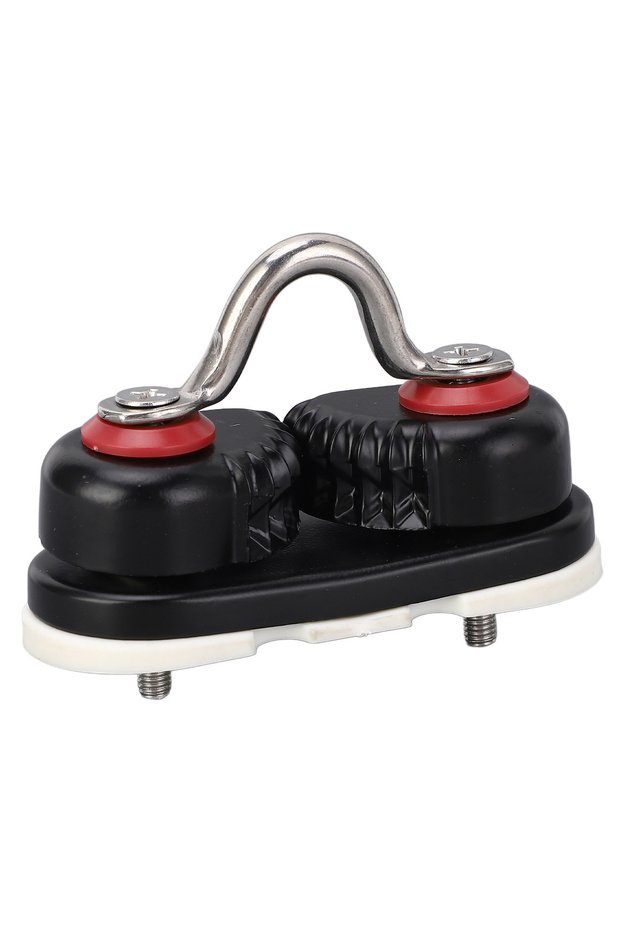 As picture Boat Cam Cleat Aluminum Alloy Ball Bearing Fast Entry Cam Cleat with Guide Ring for Saili