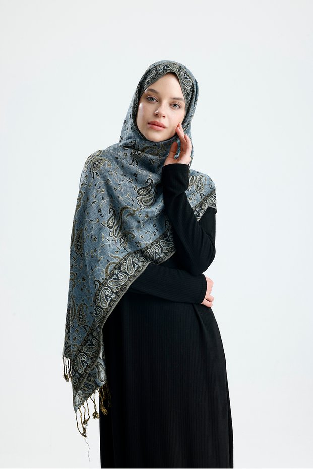 Royale Passage Series - Cashmere Collection / Woven Cashmere Shawl