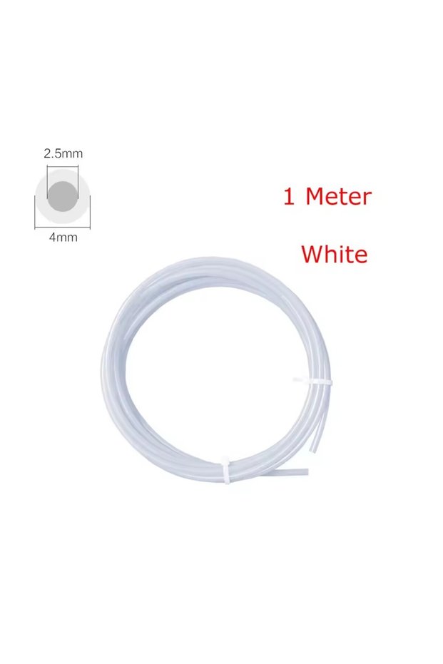 1m White Mini 3D Printer PTFE Pipe 1.75mm Bambulab Ptfe Tube 4m White Grey AMS LITE for Bambu Lab Pt
