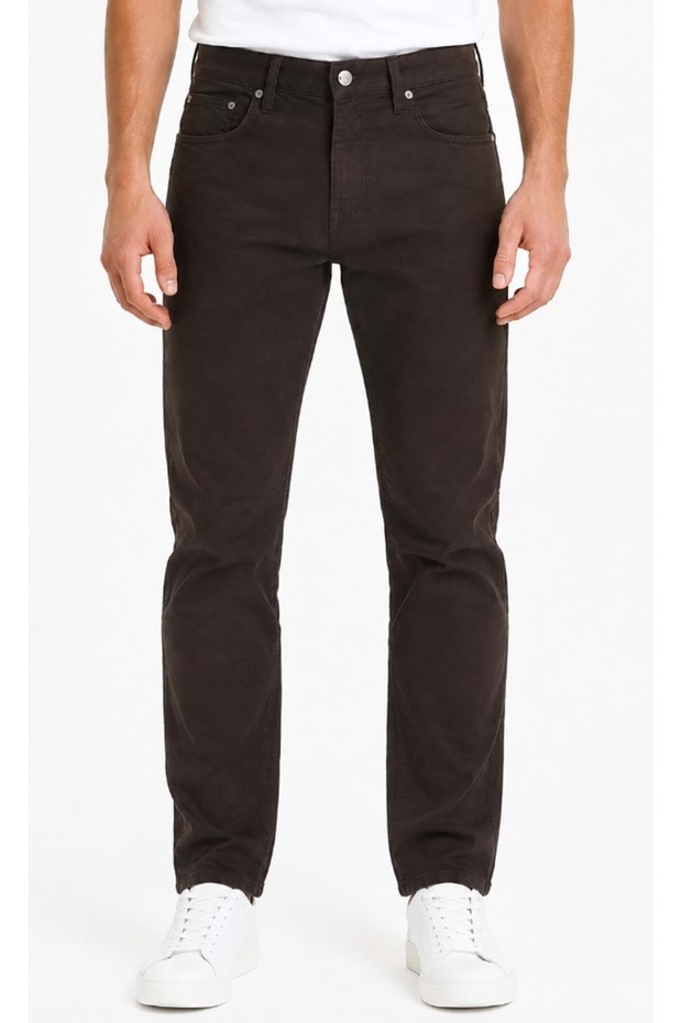 M0010039-A6391 Lisbon Moonstruck Colored Denim Pant Jean Men's Jeans Pants Brown