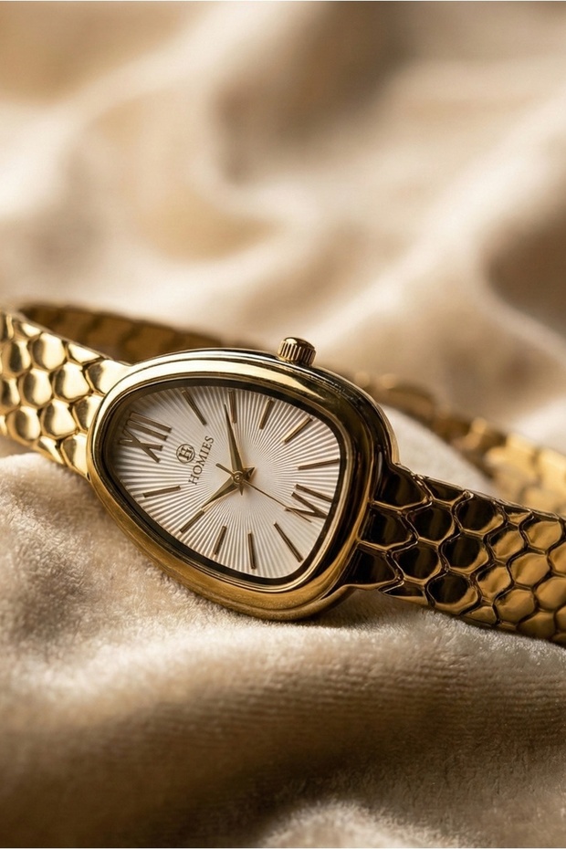 Luxury Snake Design Metal Strap Vintage Women's Wristwatch Gift