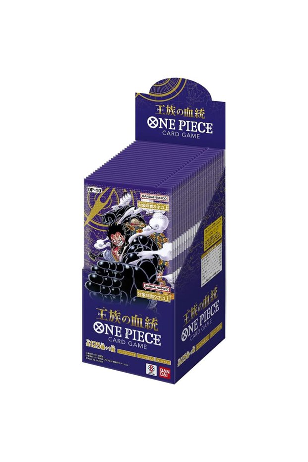 Bandai 1Box New BANDAI ONE PIECE Card Game Royal Bloodline OP-10 Booster Bag TCG Collection card JAP