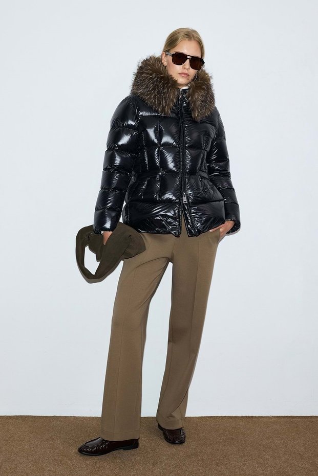 Lufian 122120042 Klemantın Goose down Women's Coat Black
