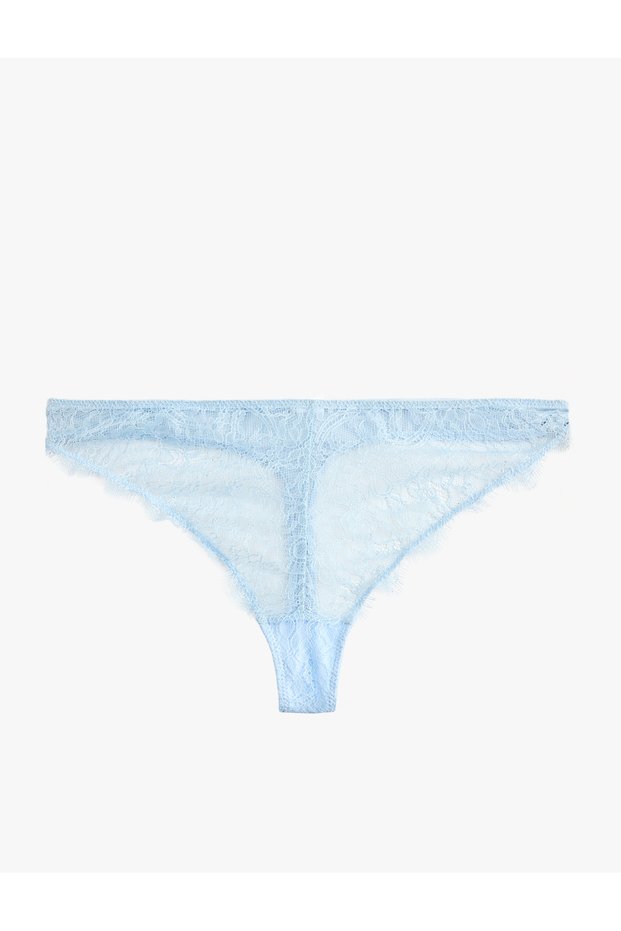 Comfortable Fit Lace Brazilian Panties