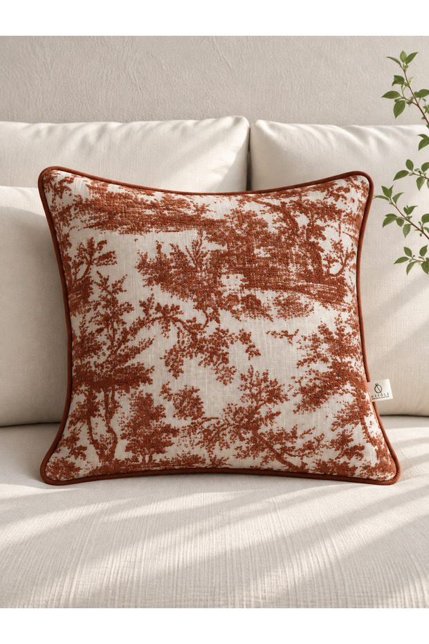 Patina Cinnamon Kirlent Cover (45X45)