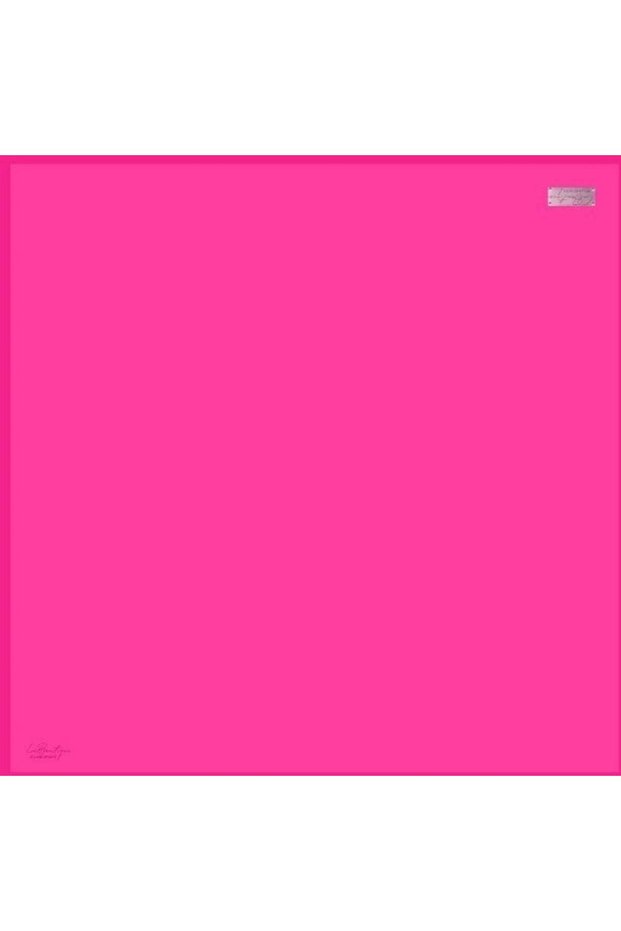 Sura Pure Silk Scarf 86 Fuchsia Plain Pattern