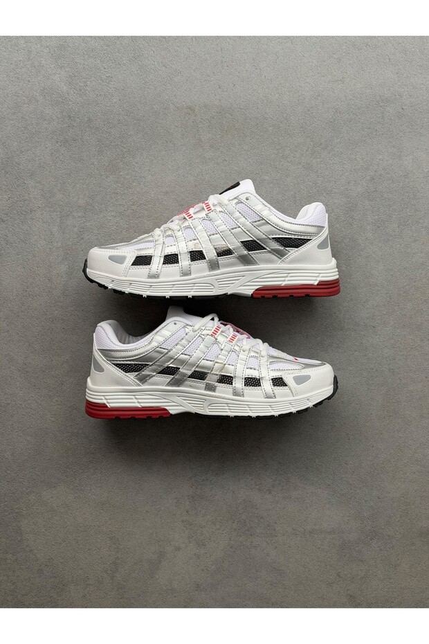 White Red P6 Sneaker