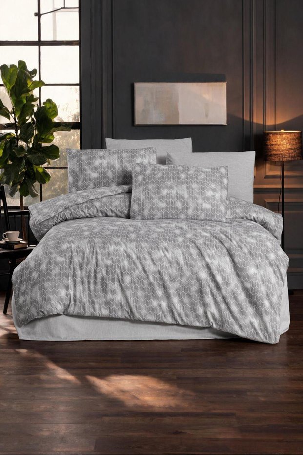 Double Striped Bedding Set