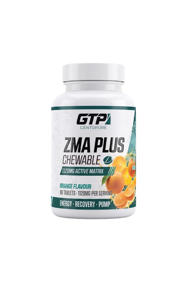 ZMA PLUS CHEWABLE (90 قرص) - بنكهة البرتقال