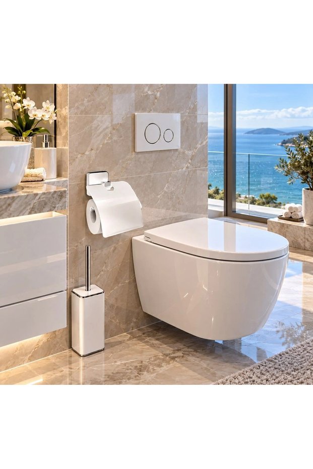Platinum White Covered Wc Paper Holder Acar Ks8000