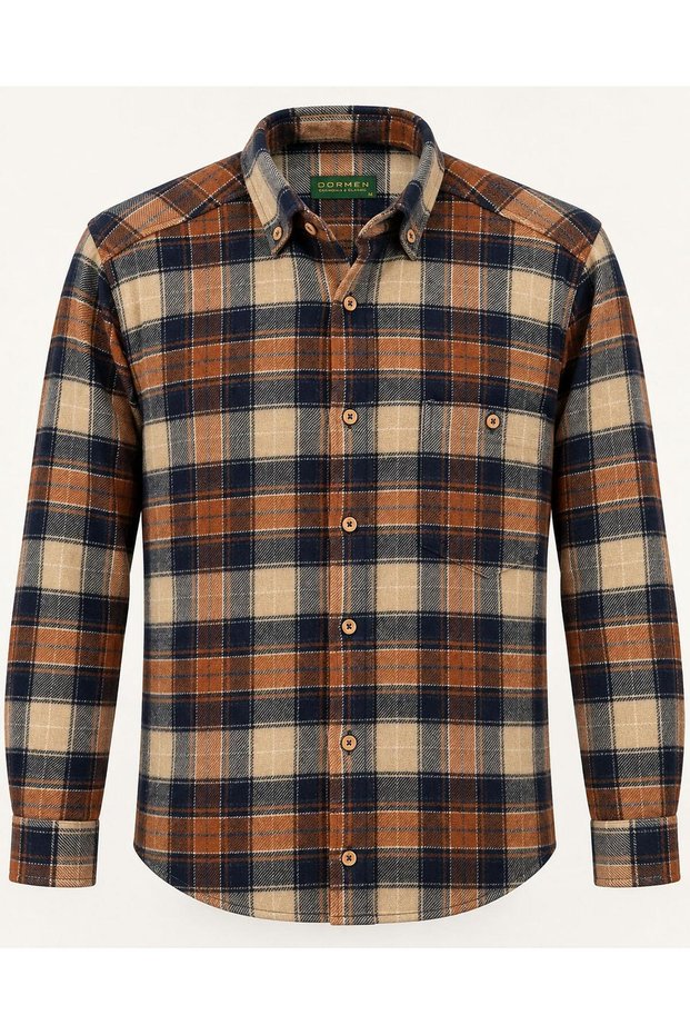 Regular Fit Men's Winter Genuine Lumberjack Shirt