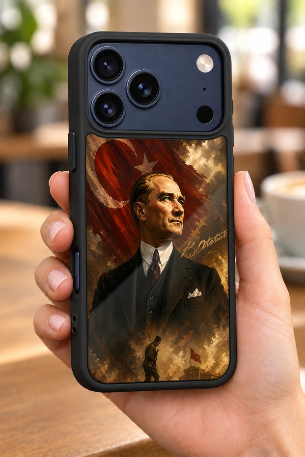 حافظة مقاومة للصدمات متوافقة مع هاتف iPhone 18 Pro من Mustafa مع حماية للكاميرا