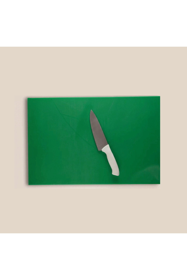 لوح تقطيع اخضر HDPE مقاس 30 *50 *4 سم