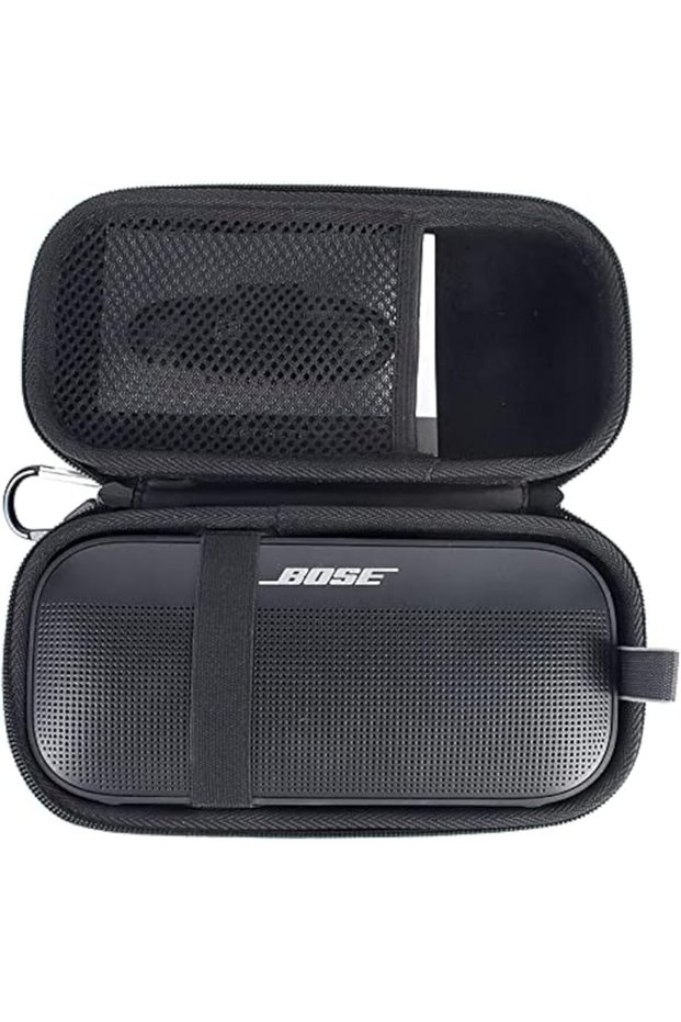 حافظة متوافقة مع مكبر الصوت المحمول Bose SoundLink Flex بتقنية البلوتوث، منظم تخزين للسفر