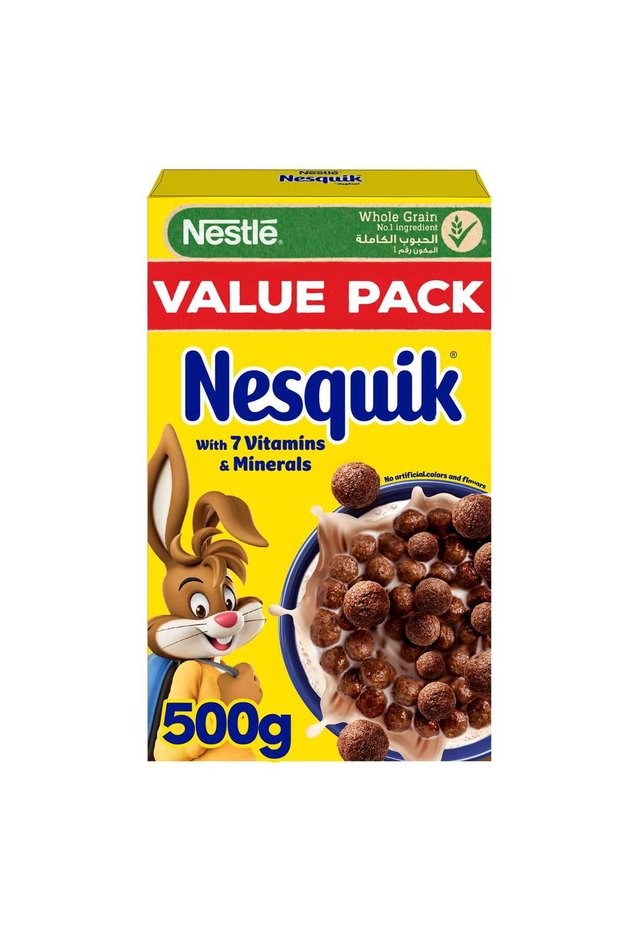 Nesquik Chocolate Breakfast Cereal Pack 500 g