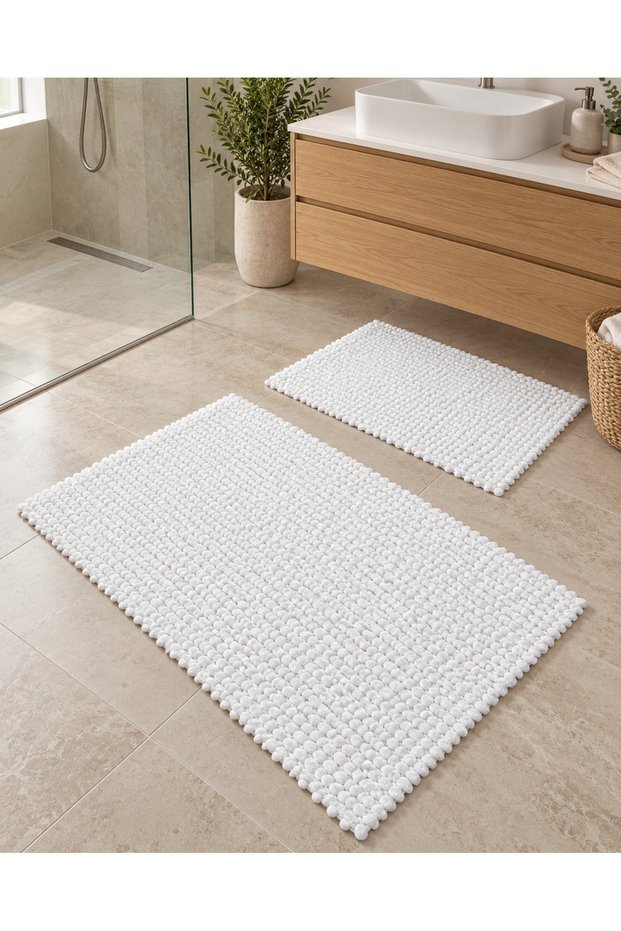 Vargas 2 Piece Chenille Pasta Mat Set