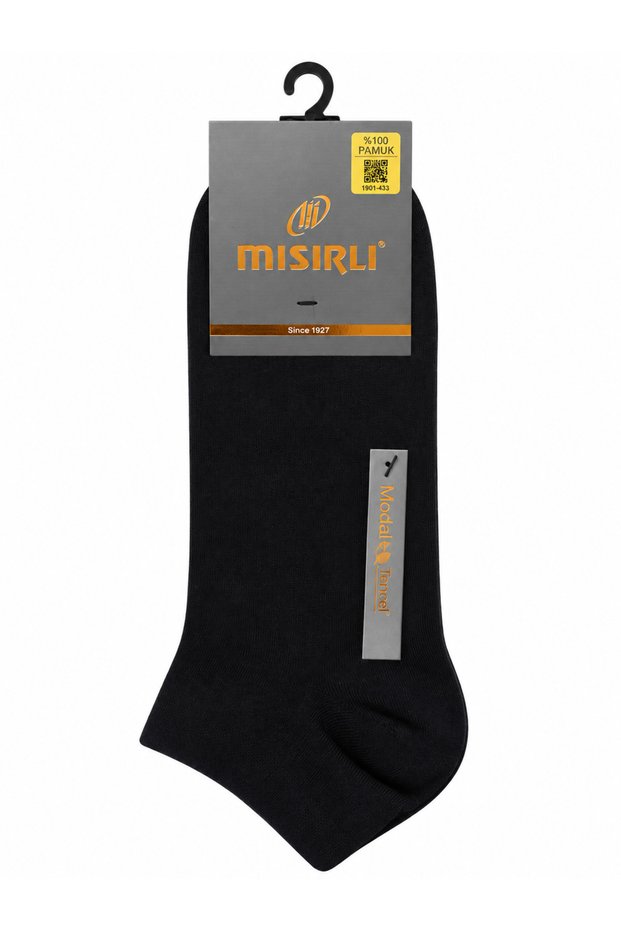 Men's Modal Booties Socks Black