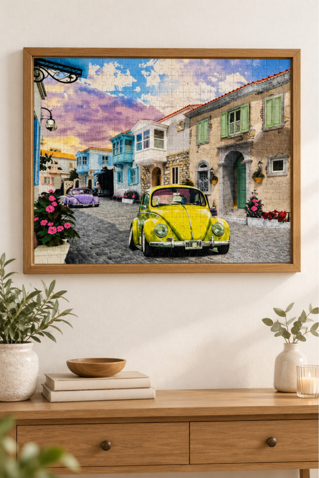 1000 Pieces My First Car Puzzle 48 X 68 cm High Quality Printing Fun Puzzle