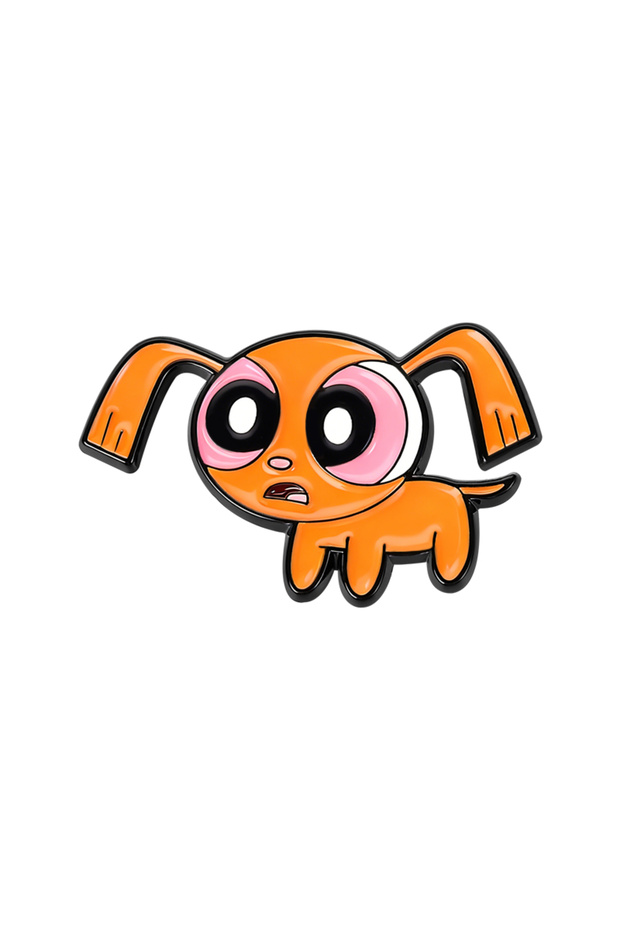 QHXZ5790 Girly Dogs Enamel Pins Funny TV Series Characters Animals Brooches Lapel Badge Cartoon Cuti