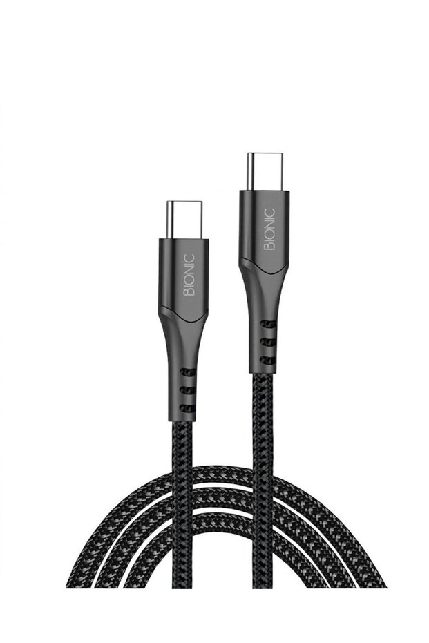 كابل شحن سريع USB-C إلى USB-C بقوة 45 واط [1 متر]، شحن عالي السرعة بتقنية PD 3.0 و PPS، مصنوع من النايلون المضفر