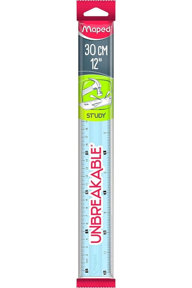 30 cm Unbreakable Ruler 245611