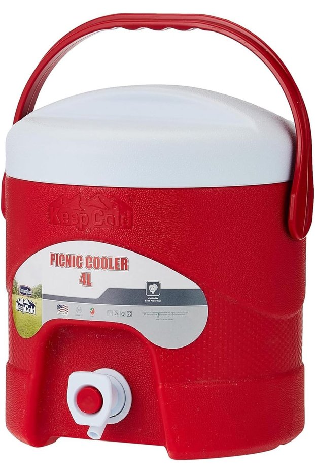 Keep Cold Plastic Insulated Picnic Water Cooler