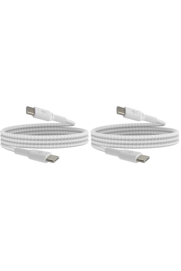 كابل شحن سريع من BoostCharge بتصميم مضفر، كابل شحن USB من النوع C للشحن السريع لأجهزة iPhone 1