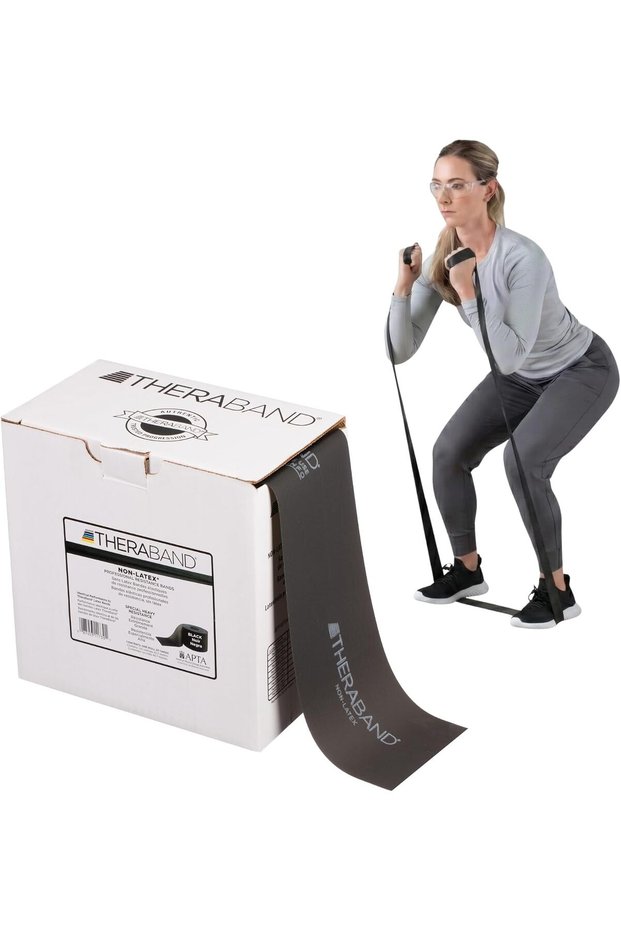 (black(superheavy)) - Thera Band Latex Free Special Heavy Exercise Band
