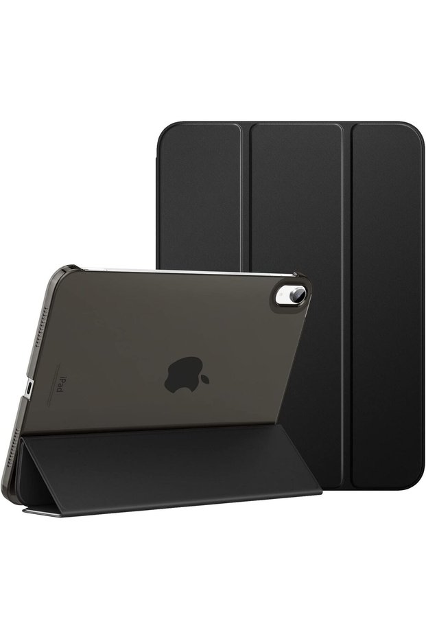 غطاء لجهاز iPad (A16) الجيل الحادي عشر، غطاء لجهاز iPad الجيل العاشر، باللون الأسود
