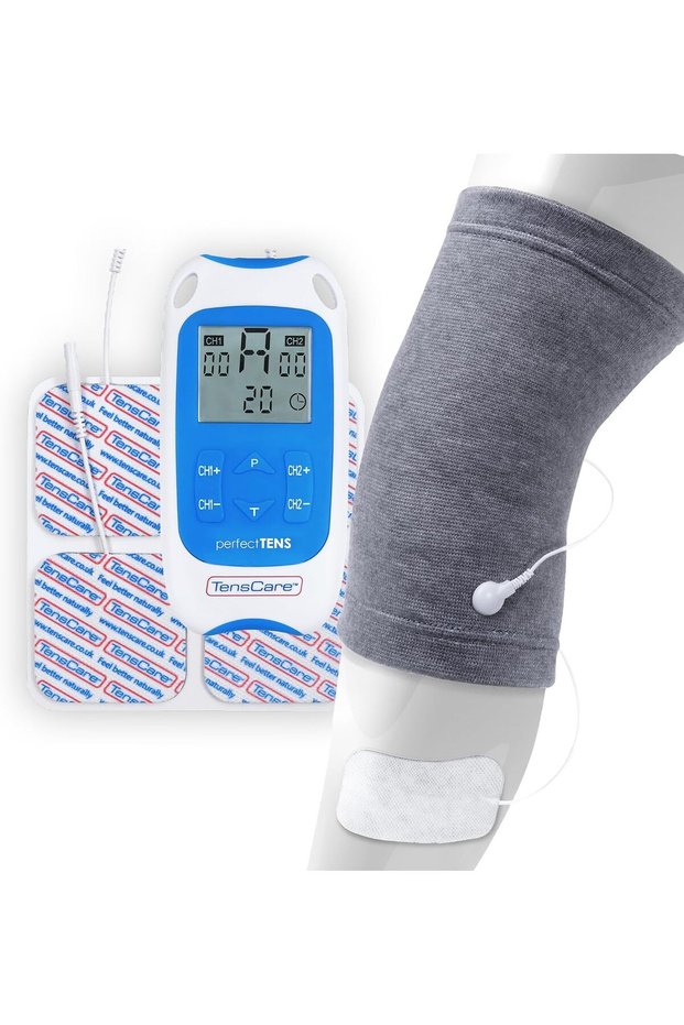 Perfect TENS - Clinically Proven TENS Device for Pain Relief of The Back, Hip, Leg, Arm Aswell as Arthritis and Sciatica. Includes Kneestim for Arthritis and Pain in The Knee
