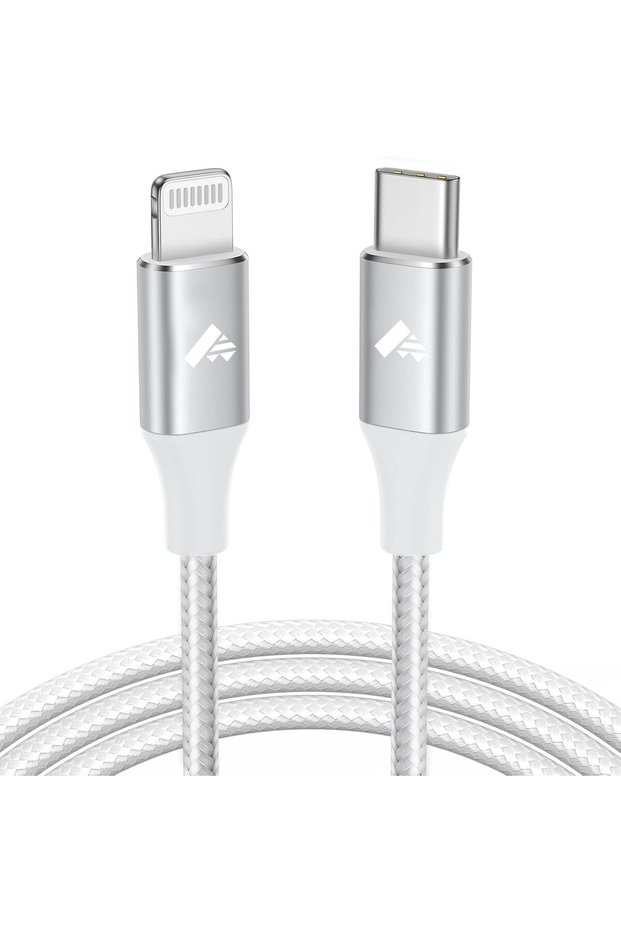 كابل USB C إلى Lightning بطول 2 متر، كابل شحن آيفون معتمد من MFi