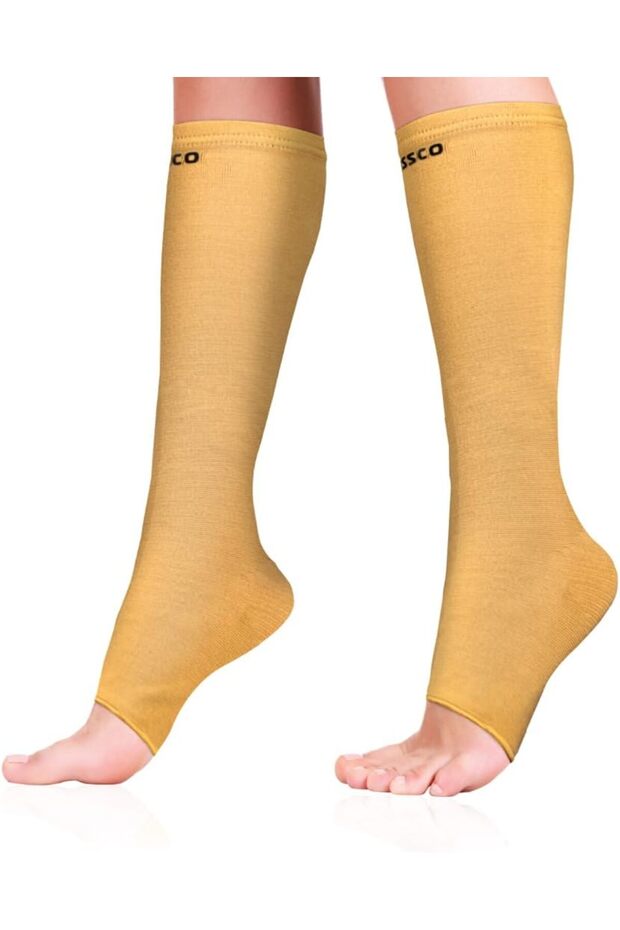 Medical Compression Below Knee Stockings - XXL