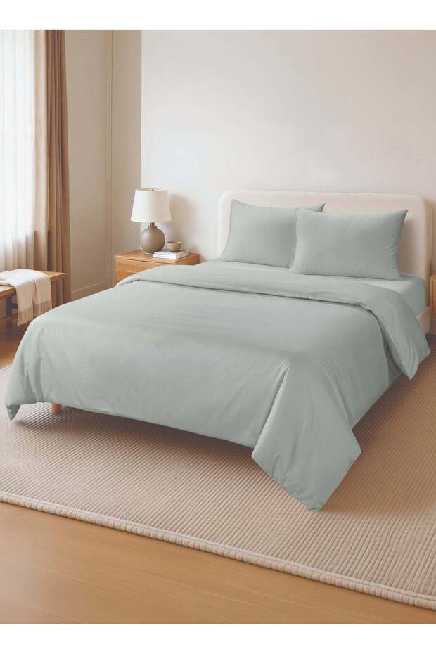 Single Size Duvet cover Set | Soft 400TC Sateen Cotton Mater