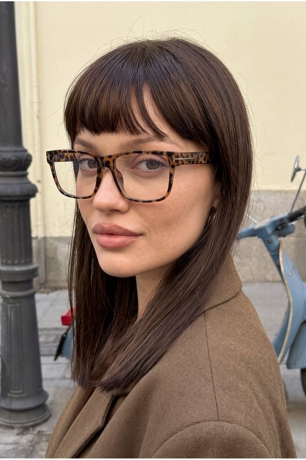 Ocar Tortoise Luxury Unisex Leopard Frame Ultra Light Blue Light Filter Blue Block Screen Glasses