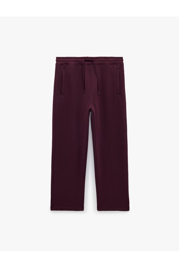 Comfortable Fit, Pockets, Drawstring Waist, Wide Leg Sports Sweatpants