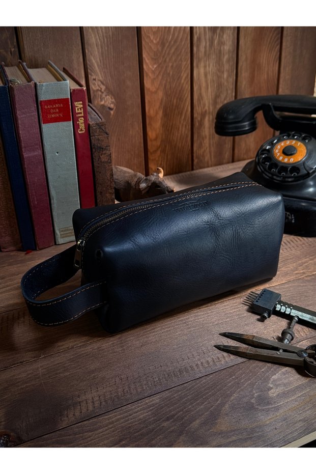 Doop Bag Men's Genuine Leather Handbag. Birthday & Father's Day & Valentine's Day & Teacher's Day Gift